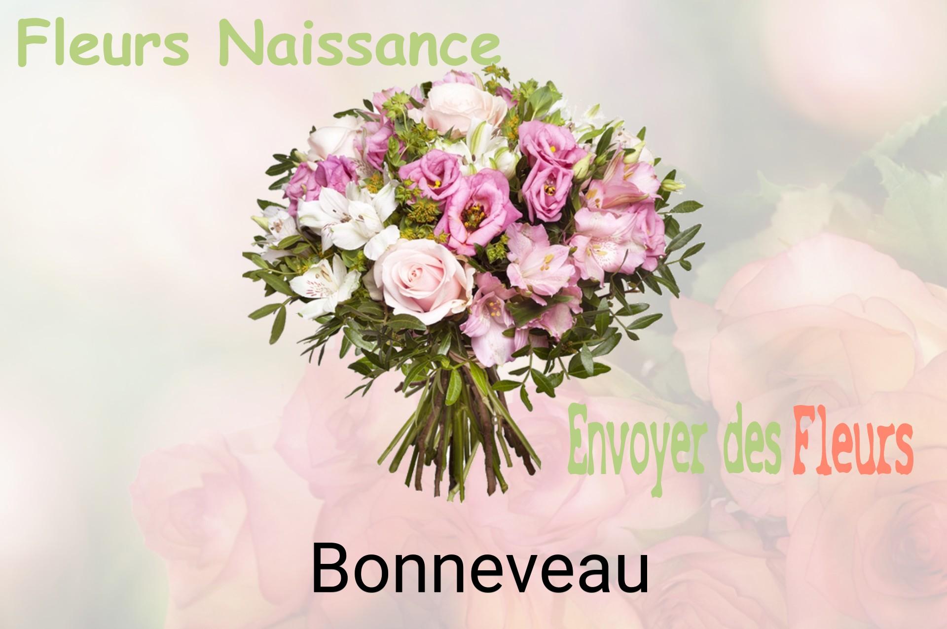 Bouquet de fleurs de naissance livré à Bonneveau